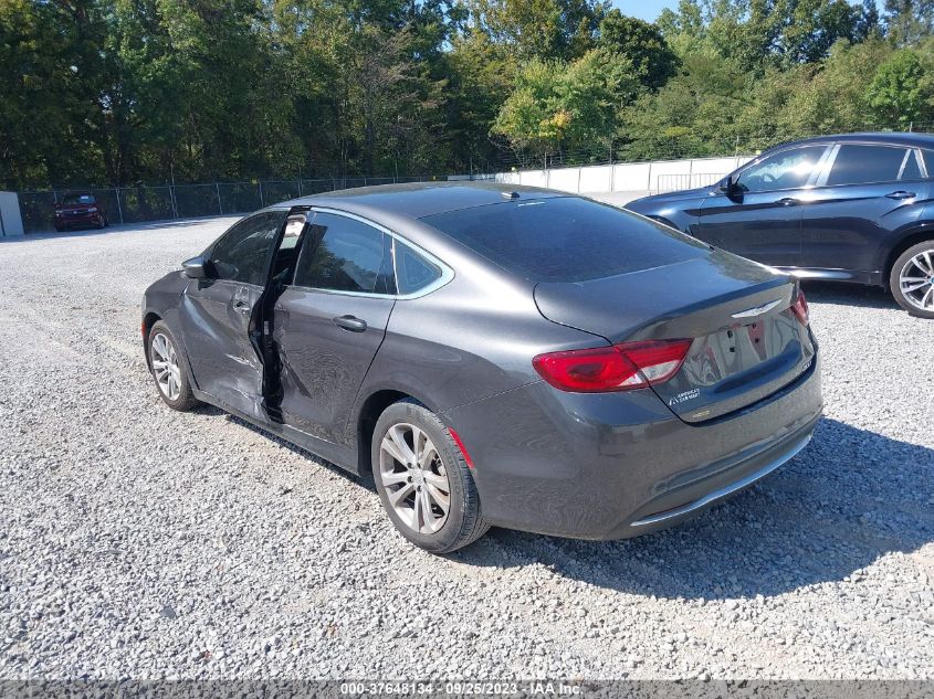 2015 CHRYSLER 200 LIMITED - 1C3CCCAB1FN745412