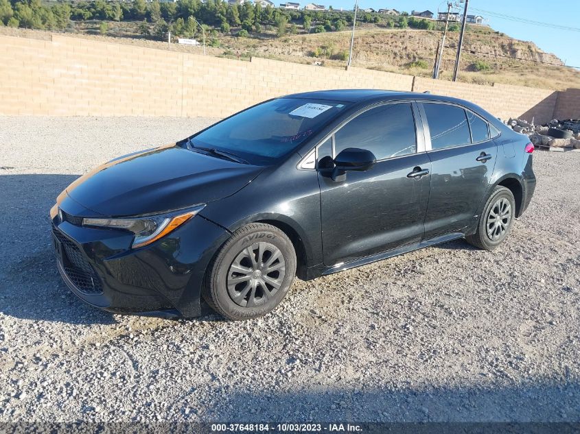 JTDEAMDE4NJ054709 Toyota Corolla HYBRID LE 2