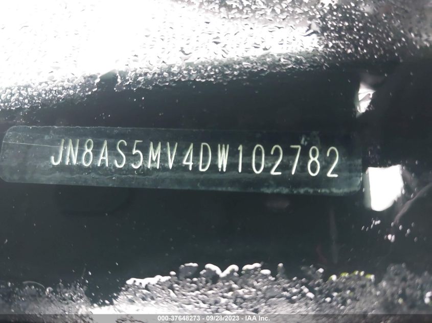 2013 NISSAN ROGUE SL - JN8AS5MV4DW102782