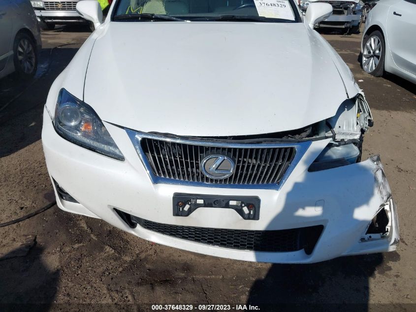 2013 LEXUS IS 250 - JTHCF5C26D5061592