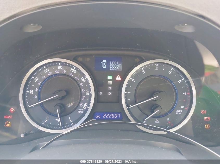 2013 LEXUS IS 250 - JTHCF5C26D5061592