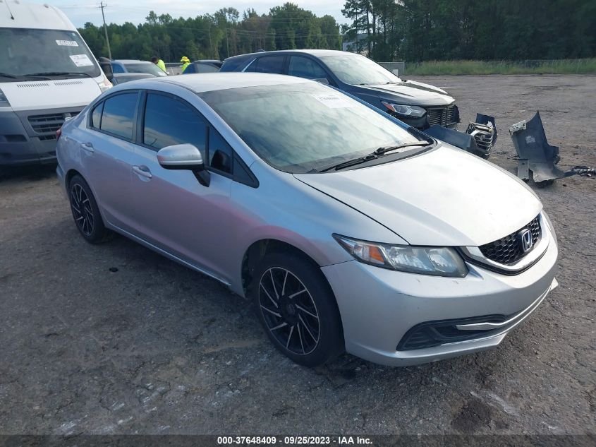 2015 HONDA CIVIC SEDAN LX - 19XFB2F53FE105523