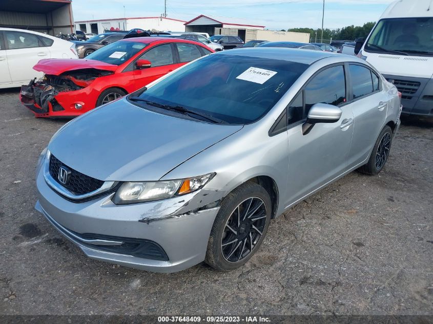 2015 HONDA CIVIC SEDAN LX - 19XFB2F53FE105523