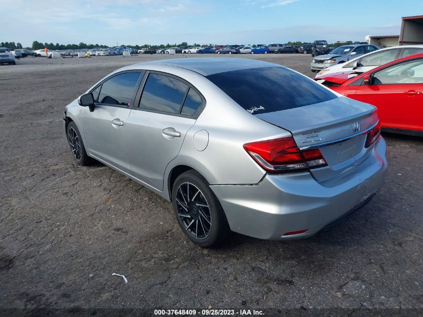 2015 HONDA CIVIC SEDAN LX - 19XFB2F53FE105523