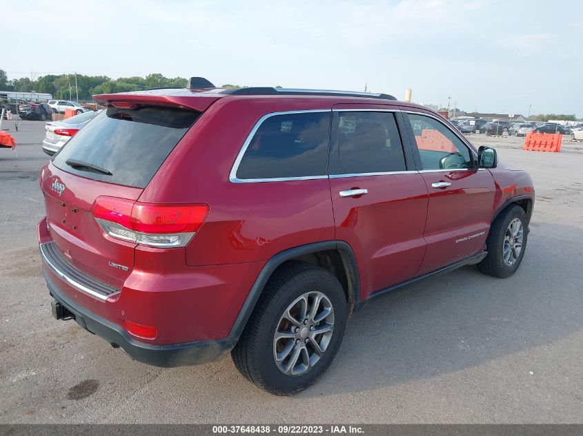 2014 JEEP GRAND CHEROKEE LIMITED - 1C4RJFBM5EC377100