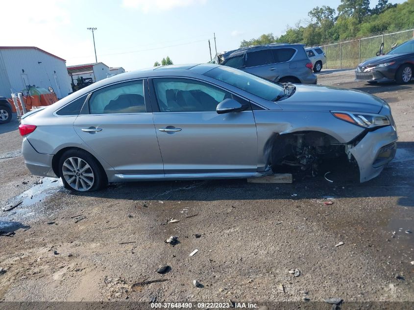 2017 HYUNDAI SONATA LIMITED - 5NPE34AF6HH556478
