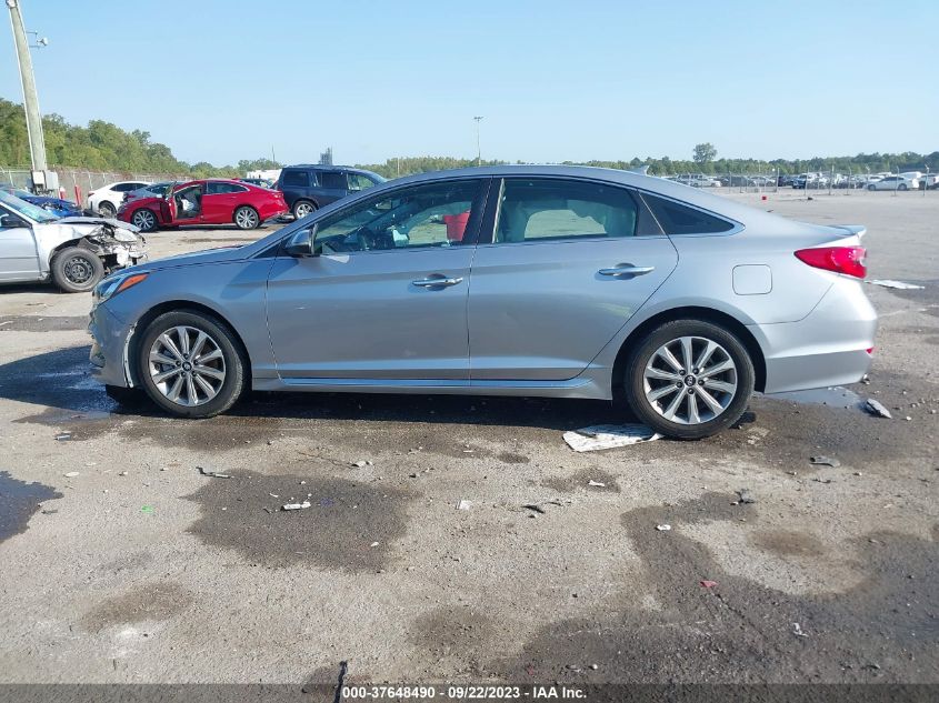 2017 HYUNDAI SONATA LIMITED - 5NPE34AF6HH556478