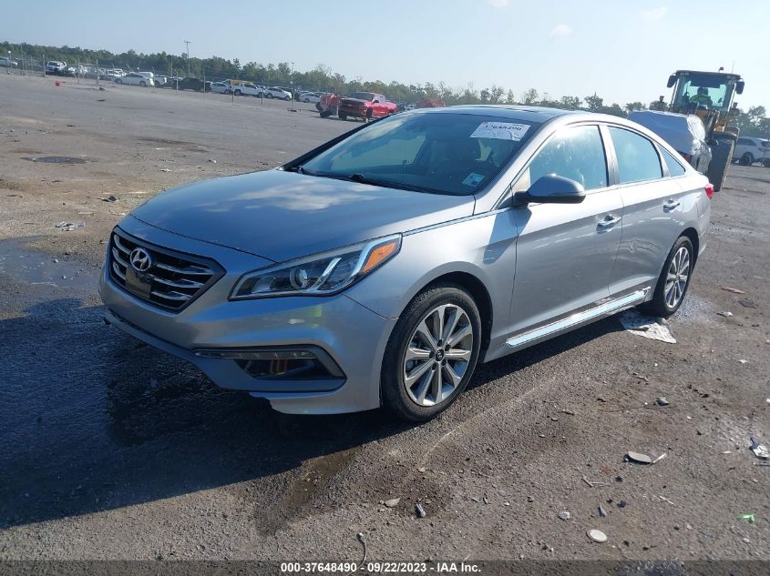 2017 HYUNDAI SONATA LIMITED - 5NPE34AF6HH556478