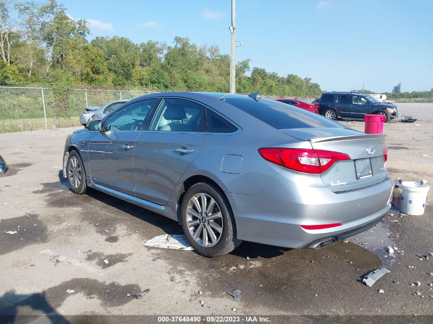 2017 HYUNDAI SONATA LIMITED - 5NPE34AF6HH556478