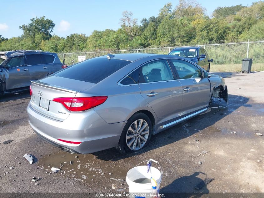 2017 HYUNDAI SONATA LIMITED - 5NPE34AF6HH556478
