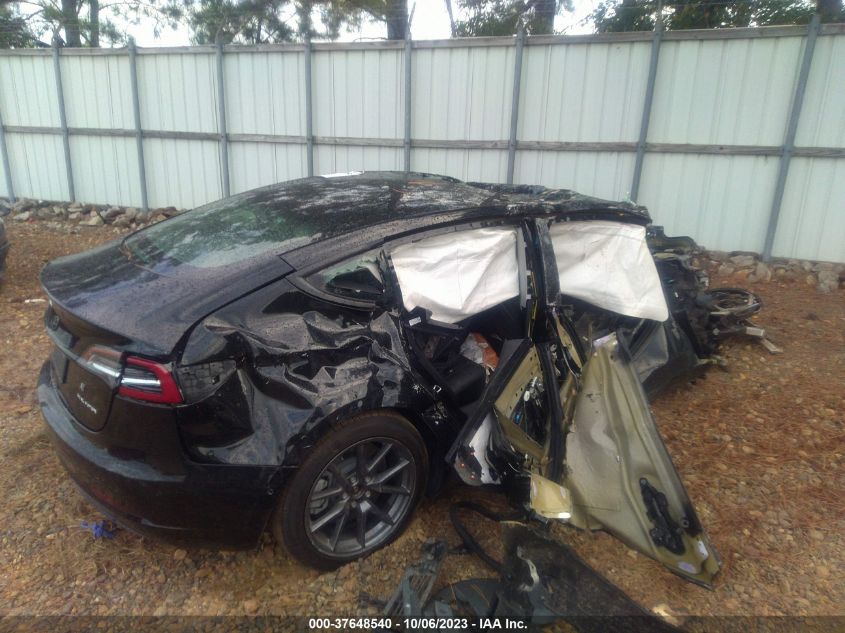 2022 TESLA MODEL 3 LONG RANGE - 5YJ3E1EBXNF257531