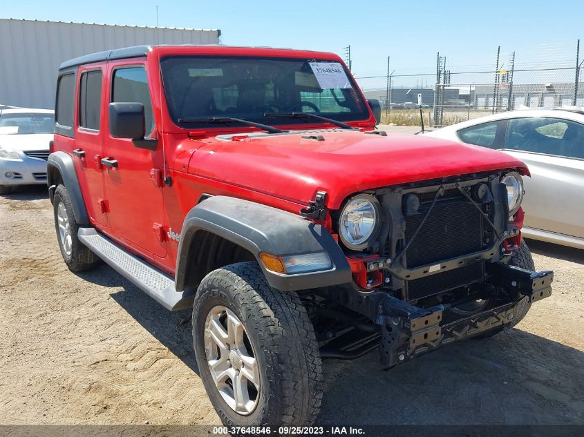 1C4HJXDN1MW507197 Jeep Wrangler UNLIMITED SPORT S