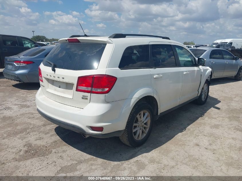 2015 DODGE JOURNEY SXT - 3C4PDCBG2FT587022