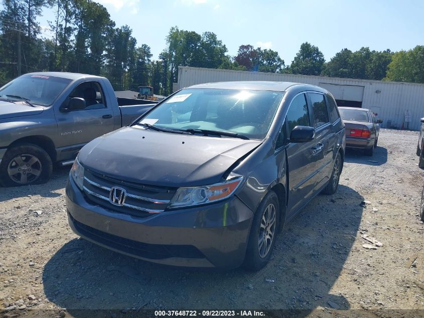 2013 HONDA ODYSSEY EX-L - 5FNRL5H66DB081081