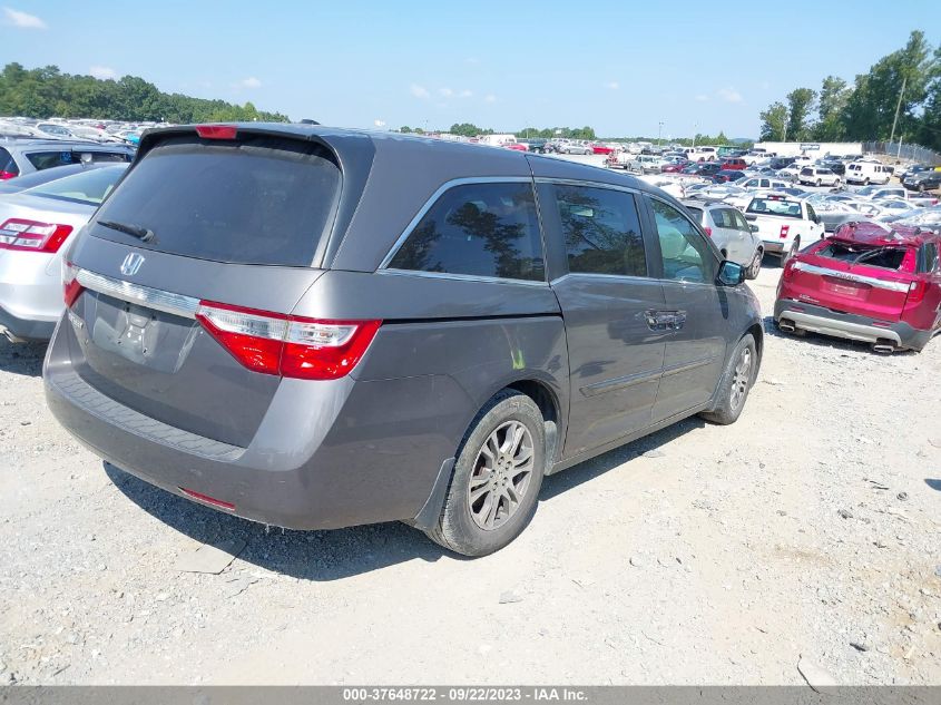 2013 HONDA ODYSSEY EX-L - 5FNRL5H66DB081081