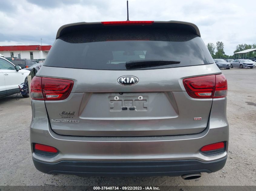 2019 KIA SORENTO L - 5XYPG4A35KG494797