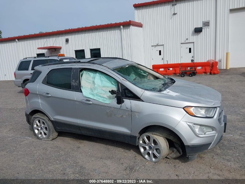 2019 FORD ECOSPORT SE MAJ3S2GE0KC303842