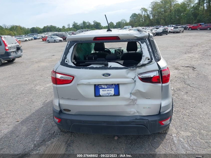2019 FORD ECOSPORT SE MAJ3S2GE0KC303842