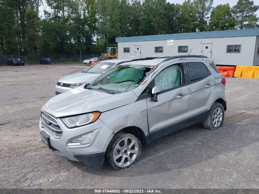 2019 FORD ECOSPORT SE MAJ3S2GE0KC303842