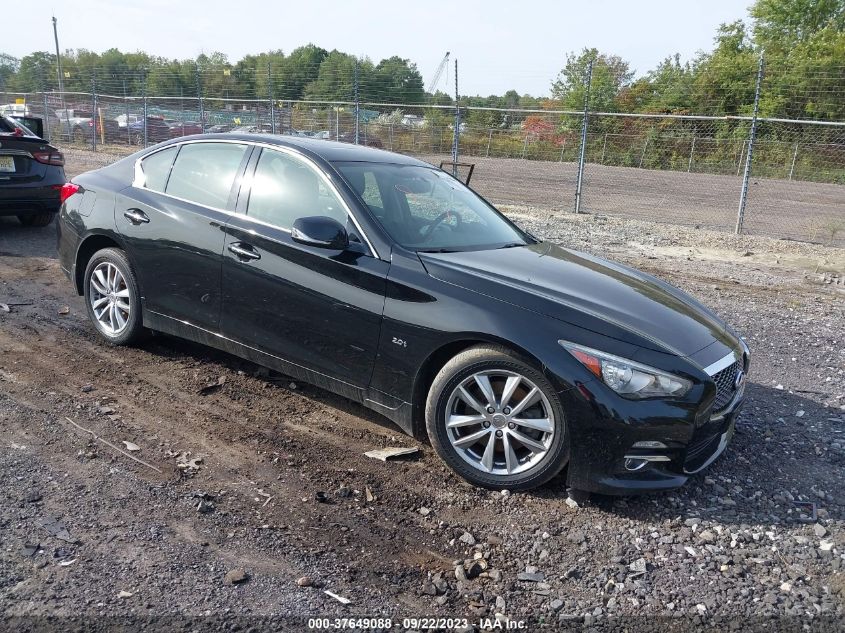 2017 INFINITI Q50 2.0T PREMIUM - JN1CV7AR4HM682540