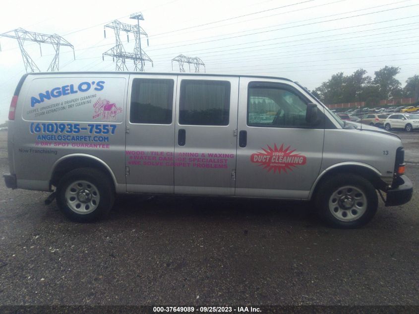 2013 CHEVROLET EXPRESS CARGO VAN - 1GCSGAFX6D1127317