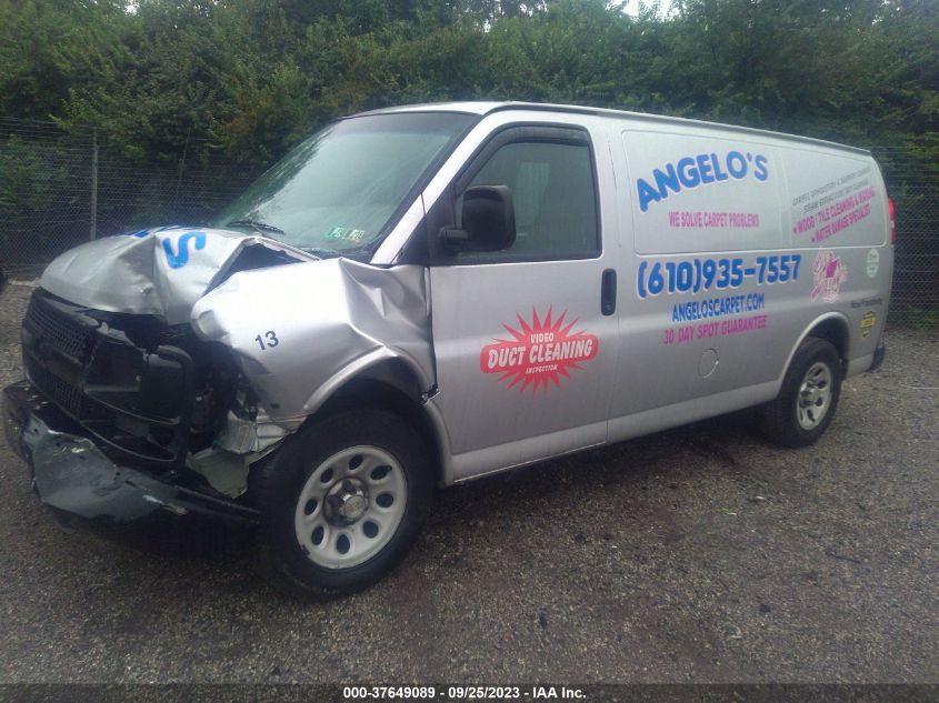 2013 CHEVROLET EXPRESS CARGO VAN - 1GCSGAFX6D1127317