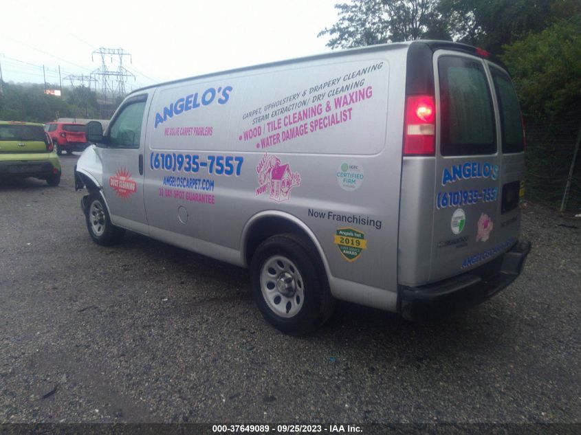2013 CHEVROLET EXPRESS CARGO VAN - 1GCSGAFX6D1127317