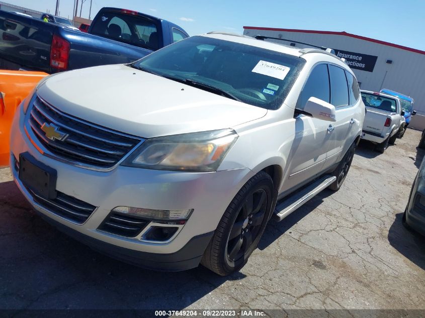 2014 CHEVROLET TRAVERSE LTZ - 1GNKRJKD5EJ139196