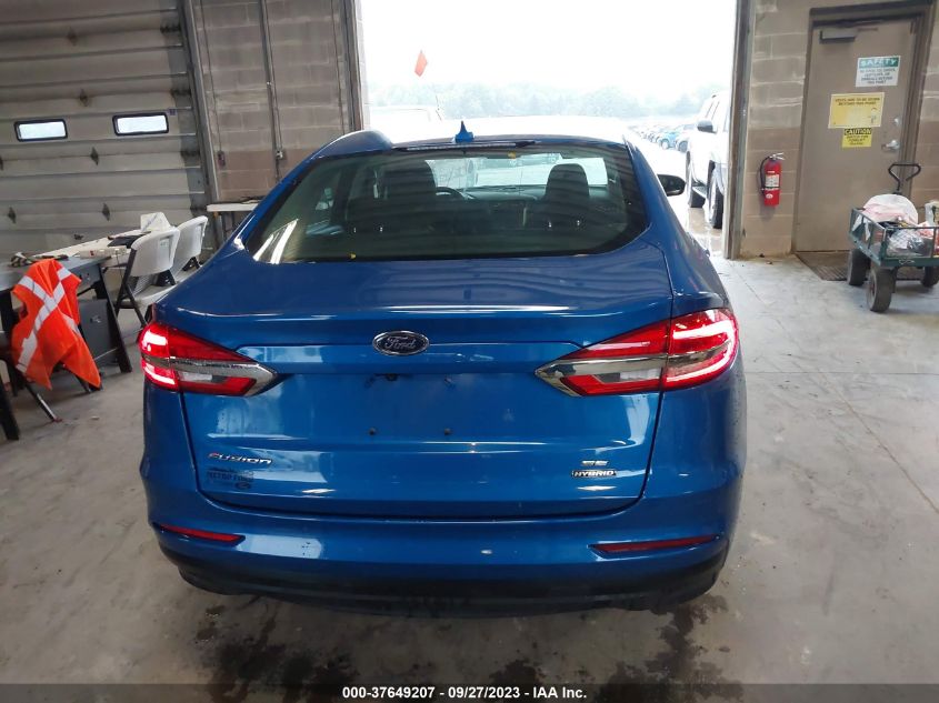 2020 FORD FUSION HYBRID SE - 3FA6P0LU7LR105648