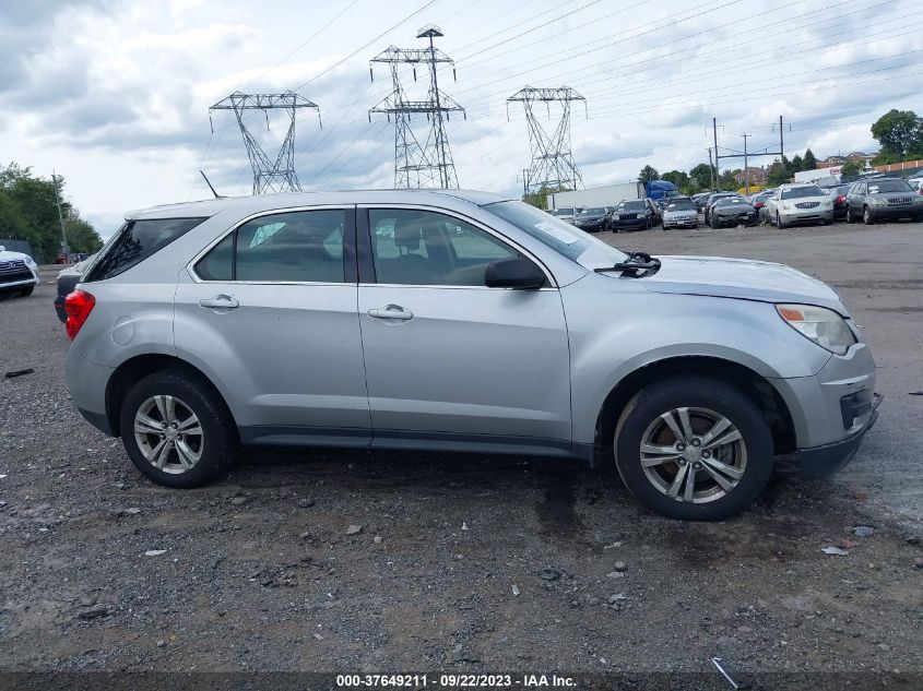 2014 CHEVROLET EQUINOX LS - 2GNALAEK6E6286003