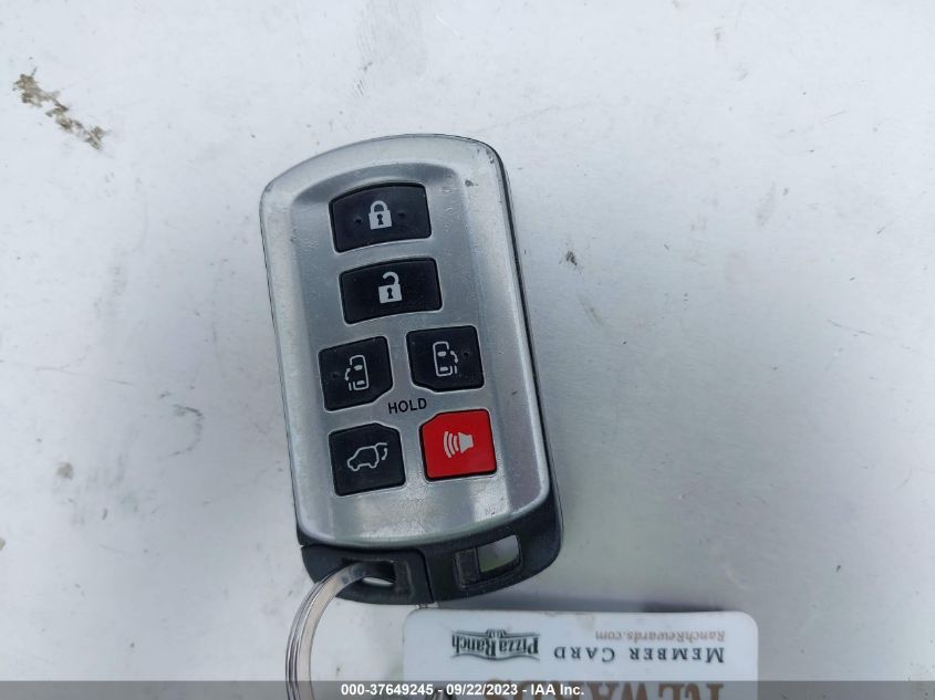 2015 TOYOTA SIENNA XLE/LIMITED - 5TDYK3DC6FS683170