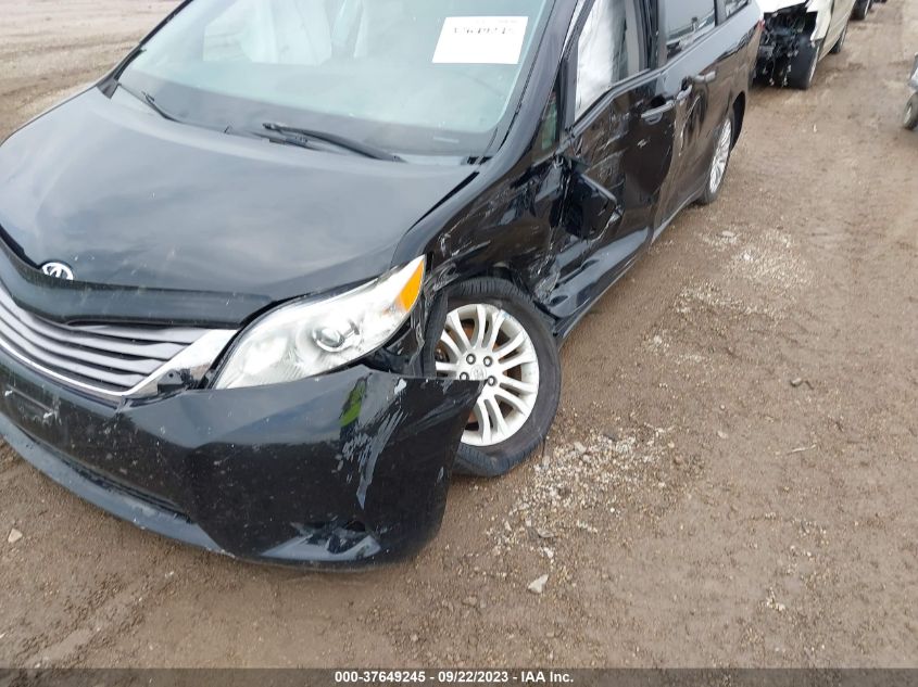 2015 TOYOTA SIENNA XLE/LIMITED - 5TDYK3DC6FS683170