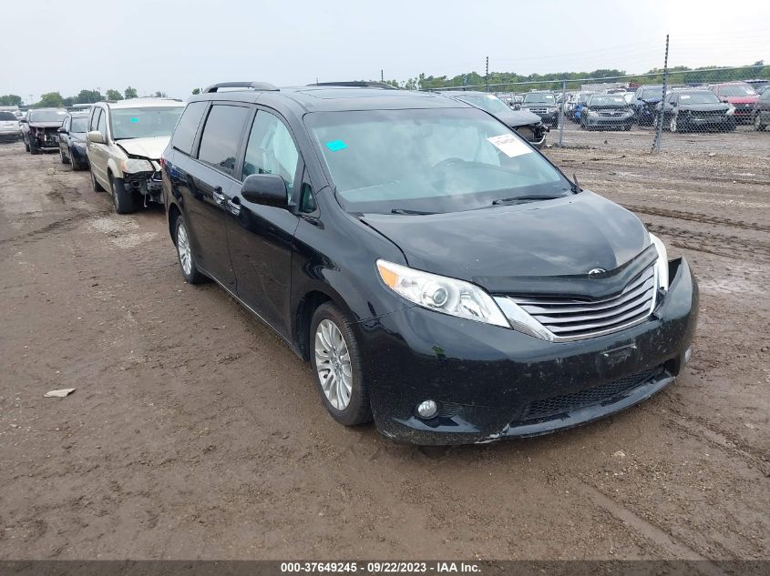 2015 TOYOTA SIENNA XLE/LIMITED - 5TDYK3DC6FS683170