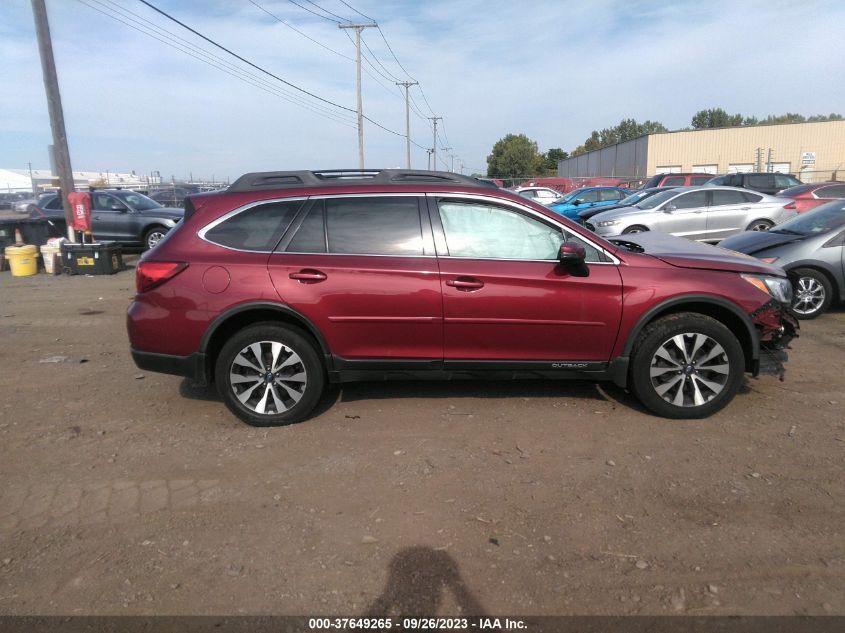 2015 SUBARU OUTBACK 2.5I LIMITED - 4S4BSANC1F3249907