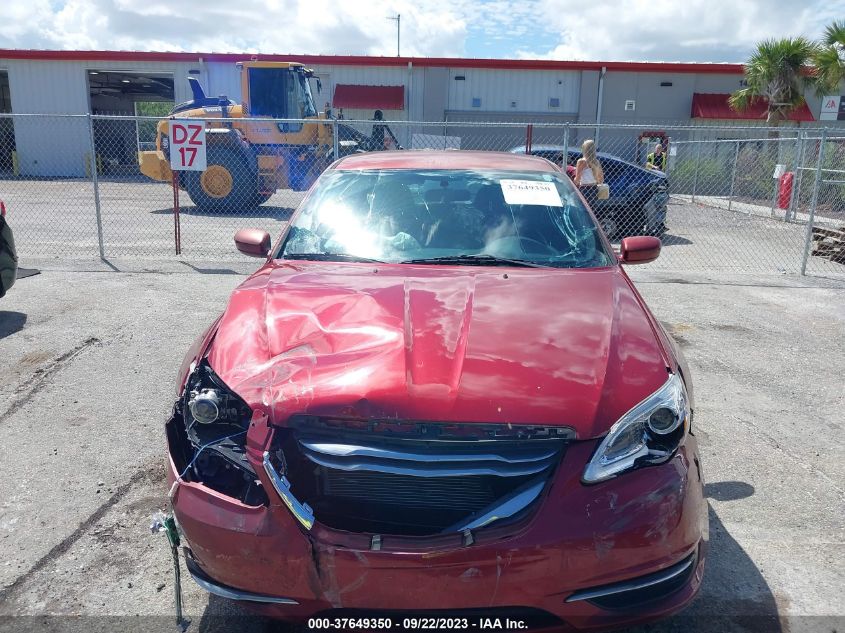 2013 CHRYSLER 200 TOURING - 1C3CCBBG8DN527162