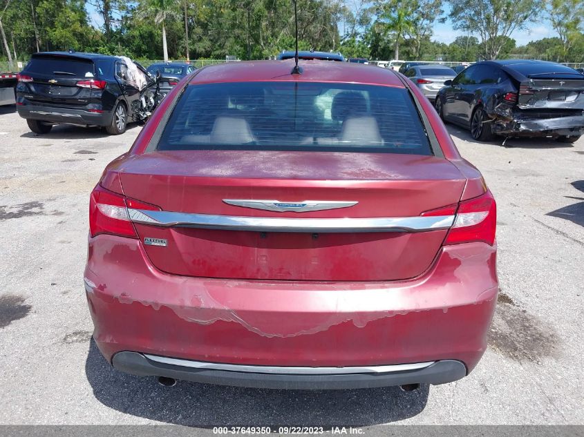 2013 CHRYSLER 200 TOURING - 1C3CCBBG8DN527162