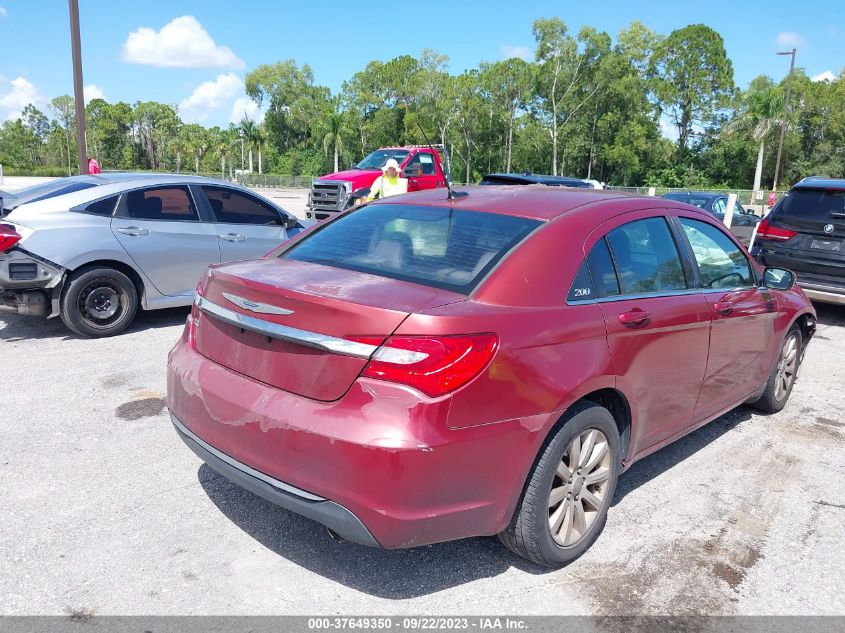 2013 CHRYSLER 200 TOURING - 1C3CCBBG8DN527162