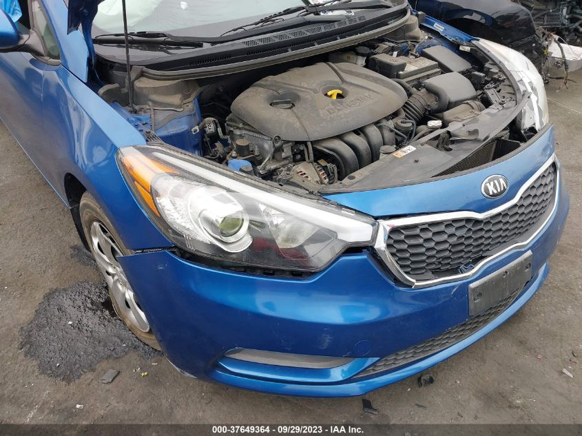 2015 KIA FORTE LX - KNAFX4A65F5284427