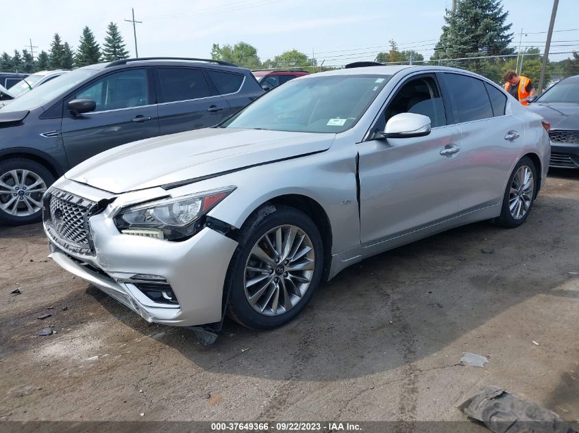 2018 INFINITI Q50 2.0T LUXE - JN1CV7AP0JM240133