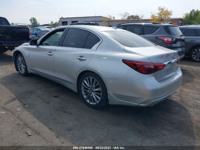 2018 INFINITI Q50 2.0T LUXE - JN1CV7AP0JM240133