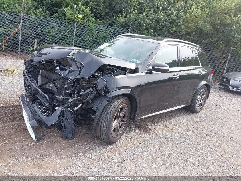 VIN 4JGFB4KB3NA720108 2022 MERCEDES-BENZ GLE GLE 350