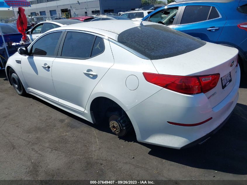 2014 KIA OPTIMA LX - KNAGM4A79E5453143