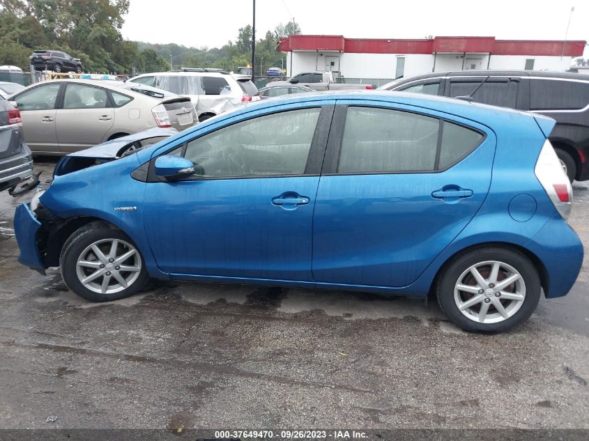 2014 TOYOTA PRIUS C ONE/THREE/TWO/FOUR - JTDKDTB39E1074976