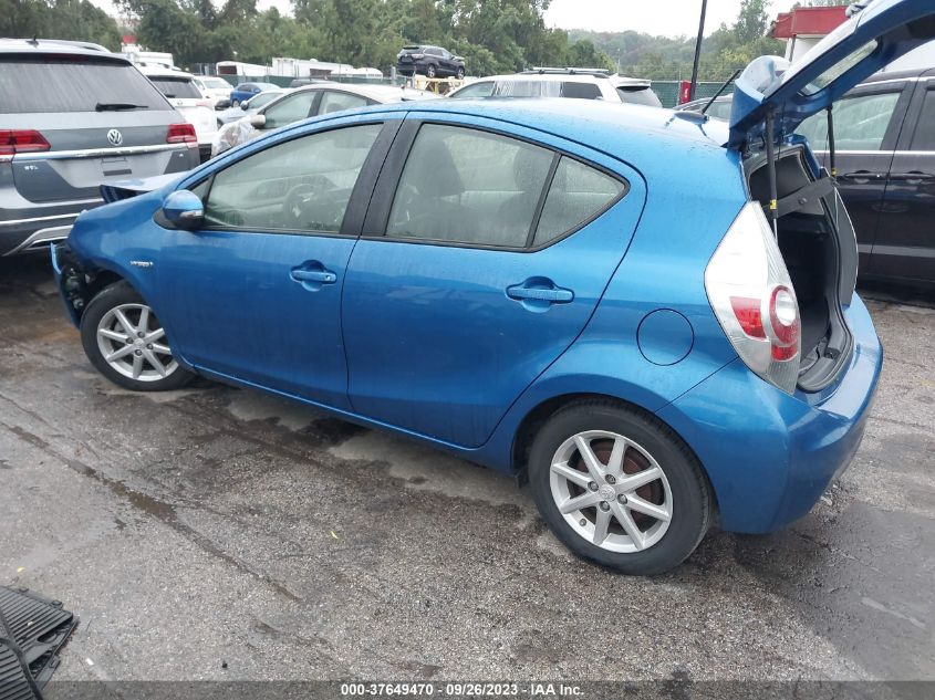 2014 TOYOTA PRIUS C ONE/THREE/TWO/FOUR - JTDKDTB39E1074976