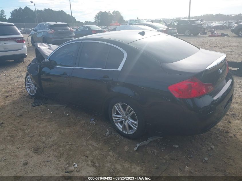 2013 INFINITI G37 SEDAN JOURNEY - JN1CV6AP2DM302503