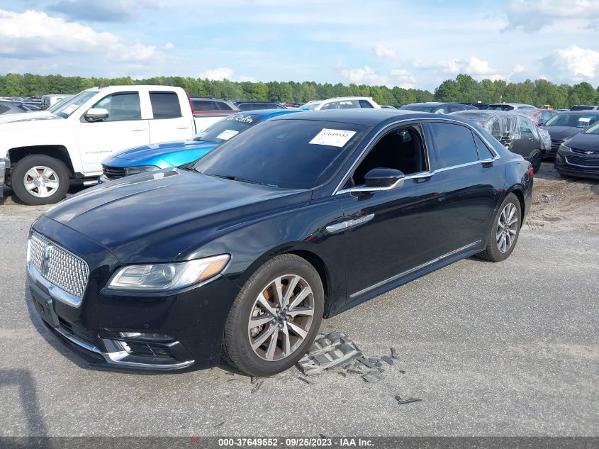 2017 LINCOLN CONTINENTAL LIVERY 1LN6L9HK5H5601488