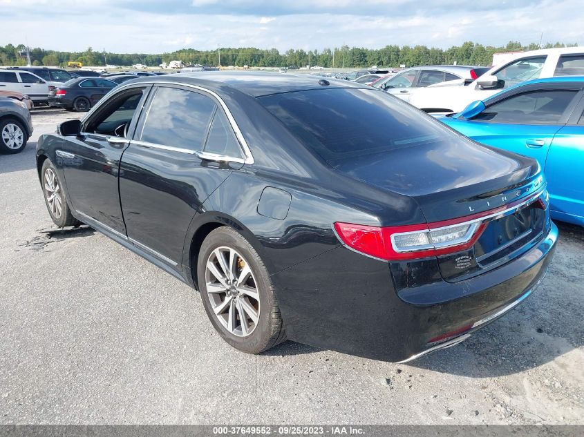 2017 LINCOLN CONTINENTAL LIVERY 1LN6L9HK5H5601488