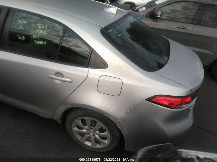 2021 TOYOTA COROLLA LE - 5YFEPMAE9MP186412