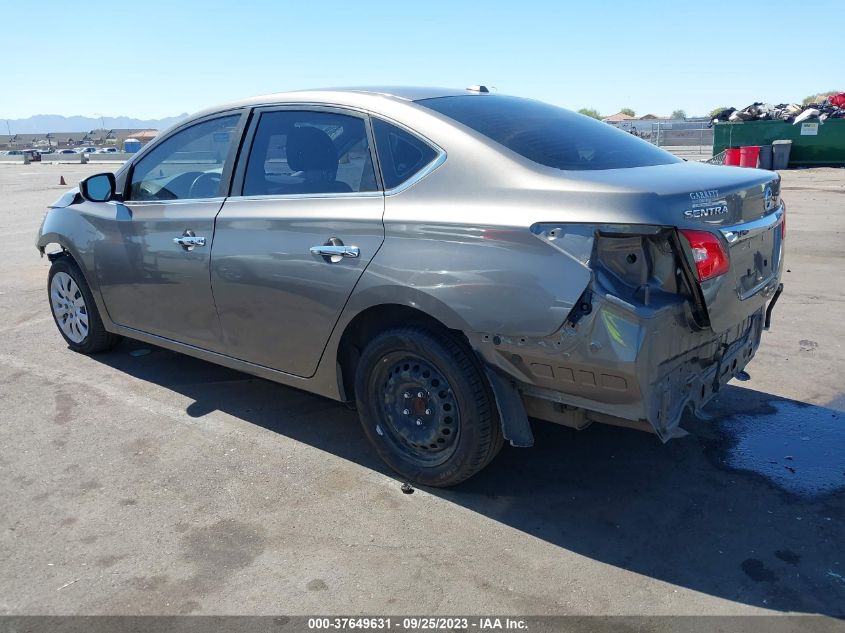 2016 NISSAN SENTRA SV - 3N1AB7AP5GL656729