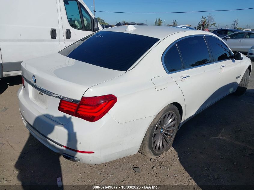 2013 BMW 7 SERIES 750LI WBAYE8C5XDDE22429